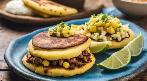 The world of Hispanic Culture 14 ColombiaDishArepas