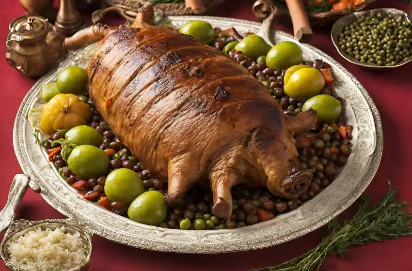 Lechona recipe: Colombia's Culinary Extravaganza of Roasted Pork Goodness 1 ColombiaDishLechona
