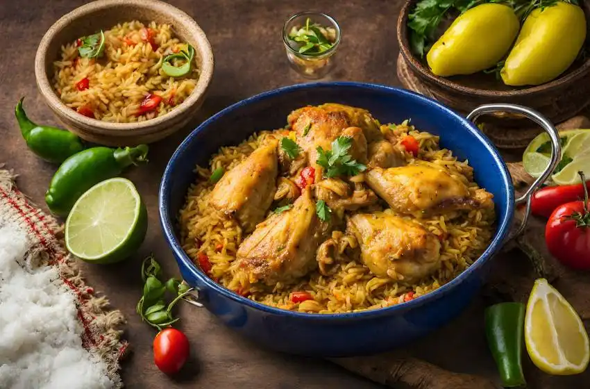 CubaDishArroz con Pollo