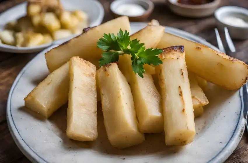 CubaDishYuca con Mojo