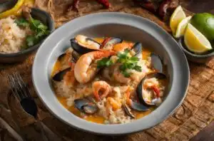 Gastronomy of Panama: A Tantalizing Fusion of Culture, Biodiversity, and History 250 Guacho de Mariscos recipe: A Panamanian Seafood Symphony
