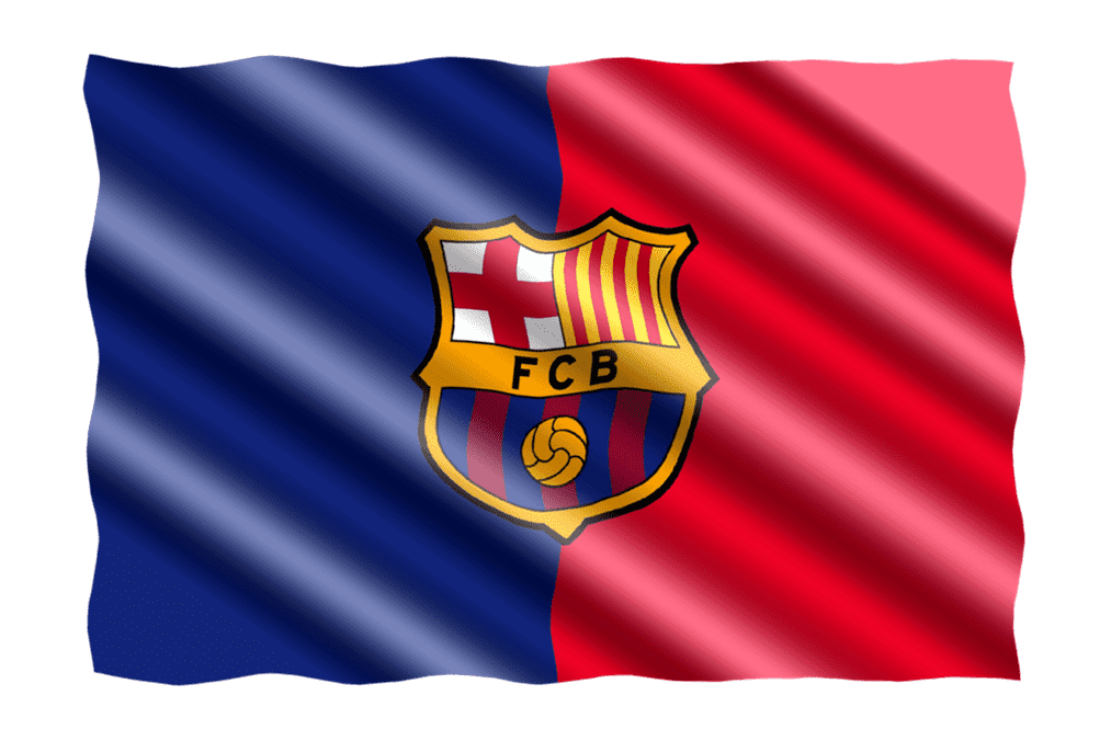 Bandera del Barcelona F.C.