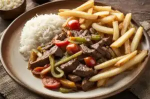 Cultura de Peru: un tapiz de historia, diversidad y tradición 11 Receta de Lomo Saltado: Una sinfonía salteada desde el corazón del Perú